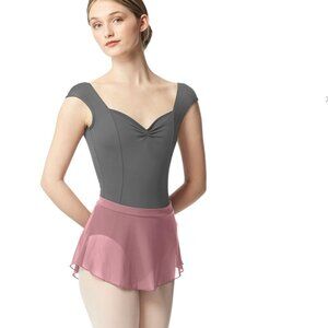 Pink mesh pull on ballet skirt size XS/S